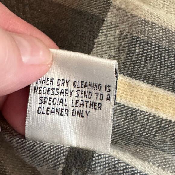 WilliWear Brown Suede Leather Vest Womens Size Medium Zip Front Pockets Western - Picture 11 of 11